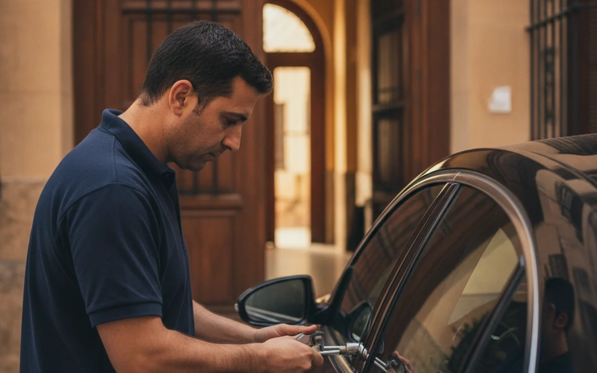 Reparar la cerradura de tu coche en Roquetas de Mar (24 h)